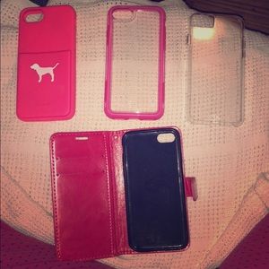 iPhone7& 8 case bundle 🎀